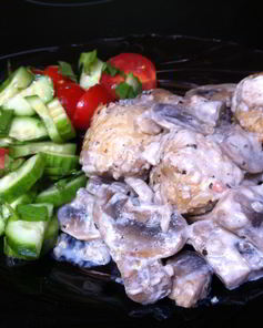 Тефтели с грибами