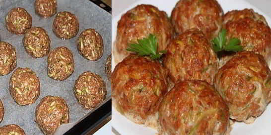 Тефтели с кабачками