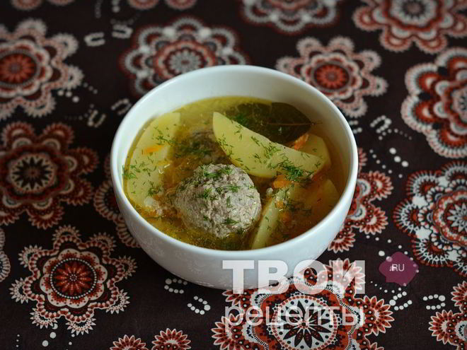 Рецепт тефтелей с картошкой