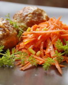 Тефтели с луком и морковью