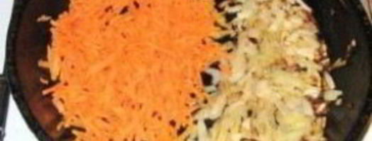 тефтели с луком и морковью. Шаг 2