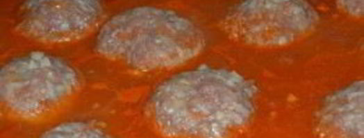 тефтели с моцареллой в томатном соусе. Шаг 5