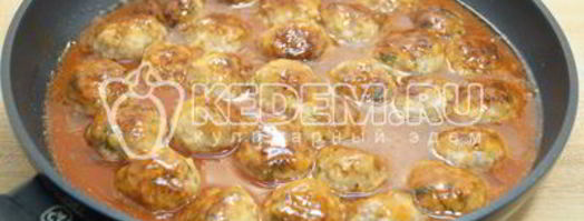 тефтели с подливкой. Шаг 6