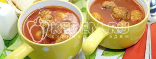 тефтели с подливкой. Шаг 8