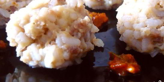 Тефтели с рисом на пару