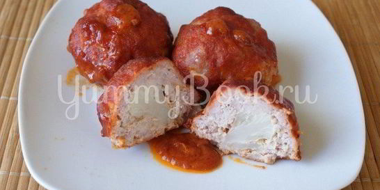 Тефтели с цветной капустой