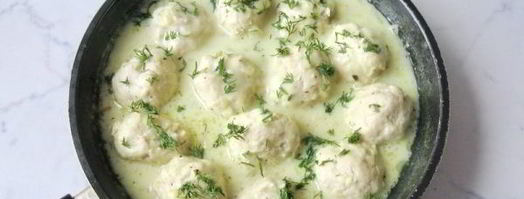 тефтели с яблоками в сметанном соусе. Шаг 12