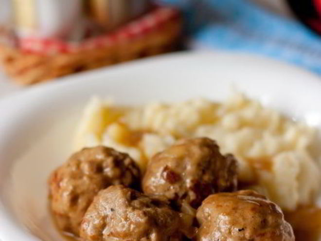 Рецепт тефтелей с яблоком