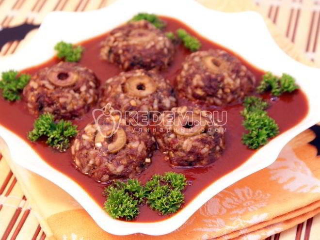 Рецепт тефтелей циклопы