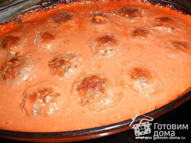 Рецепт тефтелей в духовке