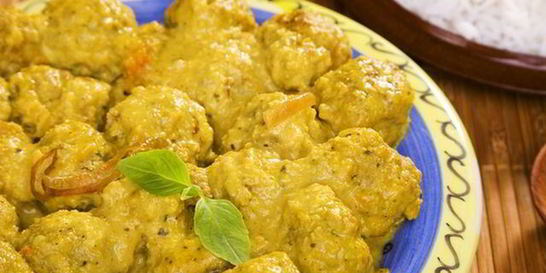 Тефтели в манговом соусе