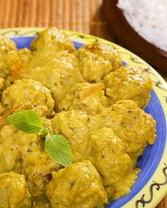 Тефтели в манговом соусе