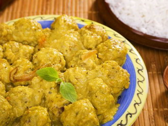 Рецепт тефтелей в манговом соусе