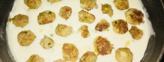 тефтели в сливочном соусе. Шаг 9