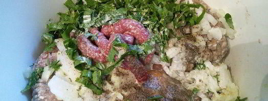 тефтели в томатном соусе с нутом. Шаг 3