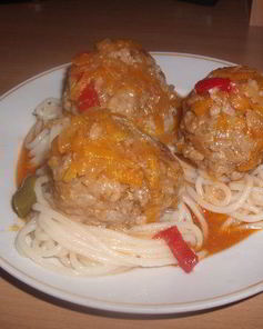 Тефтельки для сынульки с папулькой