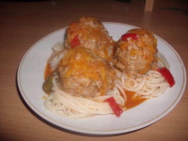 Рецепт тефтелек для сынульки с папулькой