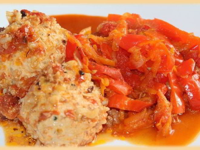 Рецепт тефтелек с мятой и баклажаном