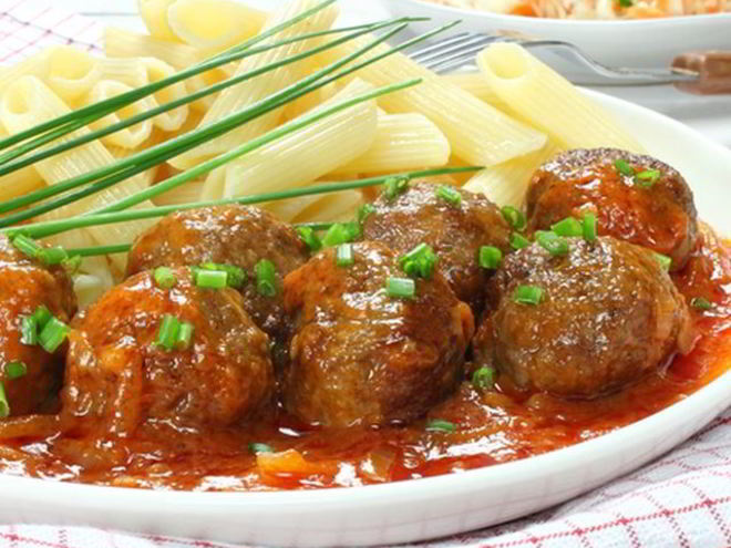 Рецепт томленых тефтелей по-восточному
