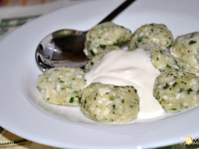 Рецепт творожных ньокков со шпинатом