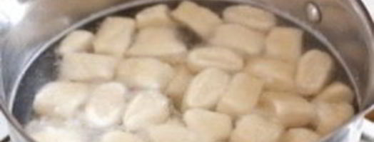 ленивые картофельные вареники. Шаг 5