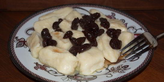 Ленивые вареники для детей