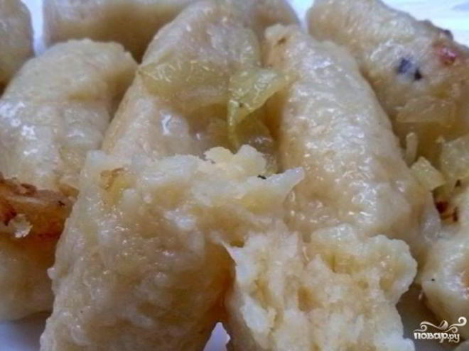 Рецепт ленивых вареников из картофельного теста