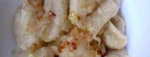 ленивые вареники из картофельного теста. Шаг 6