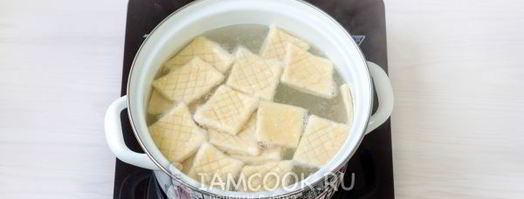 ленивые вареники с бананом. Шаг 15