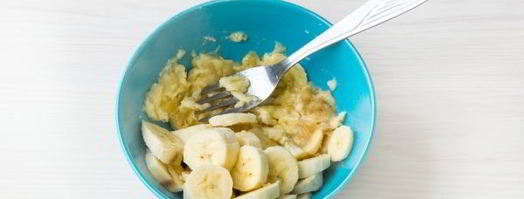 ленивые вареники с бананом. Шаг 5