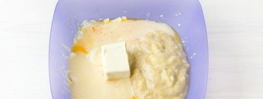 ленивые вареники с бананом. Шаг 6