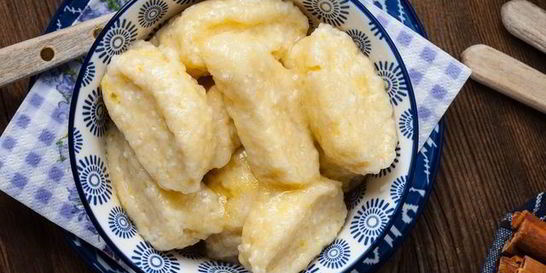 Ленивые вареники с картофелем