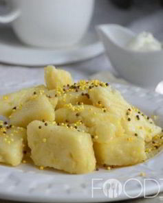 Ленивые вареники с картошкой