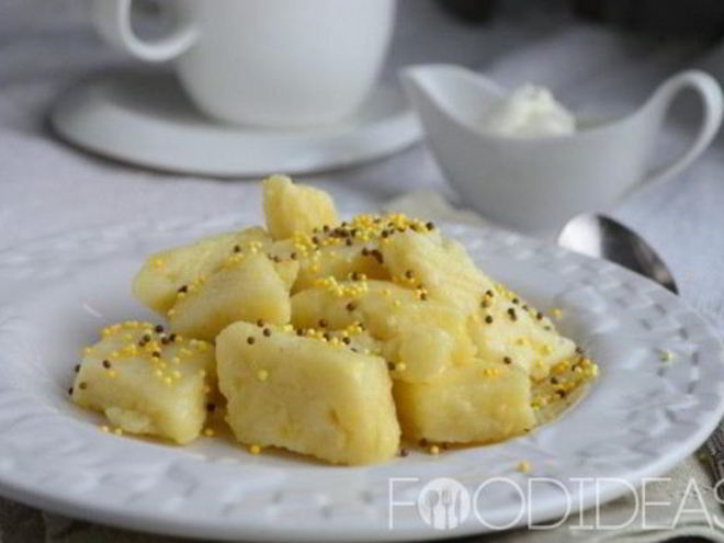 Рецепт ленивых вареников с картошкой