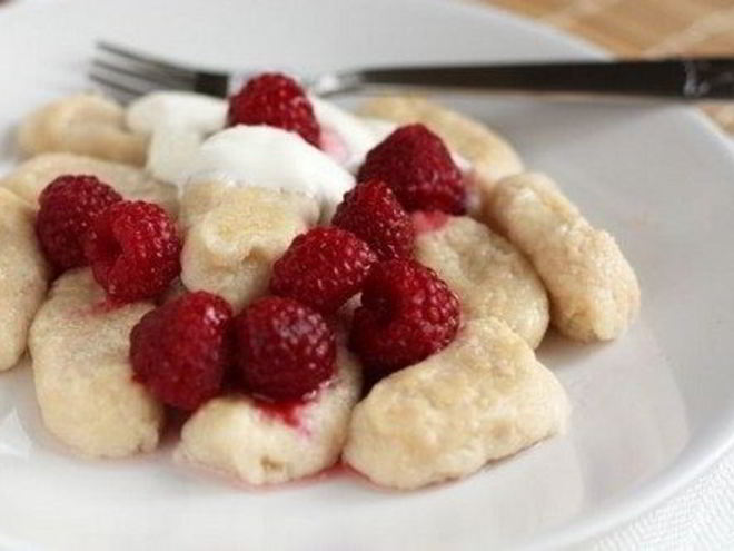 Рецепт ленивых вареников с манкой и творогом