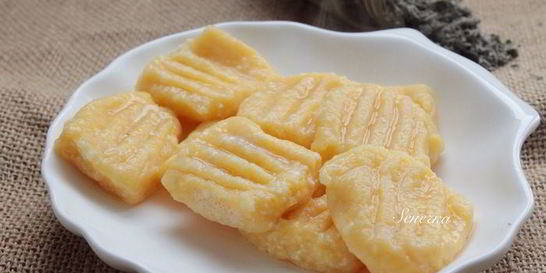 Ленивые вареники с тыквой