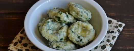 ленивые вареники со шпинатом. Шаг 8