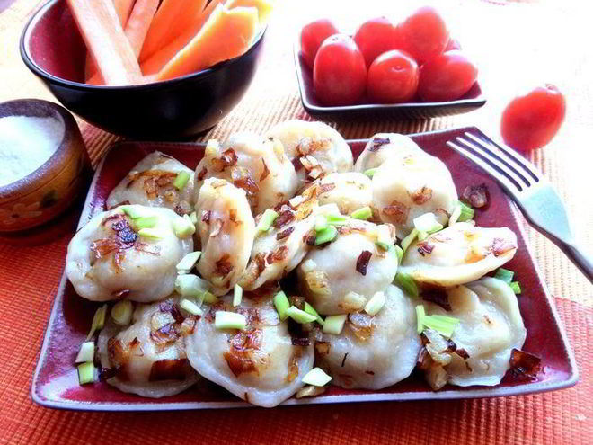 Рецепт постных вареников с картошкой