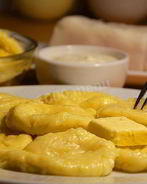 Простые и быстрые ленивые вареники с картофелем