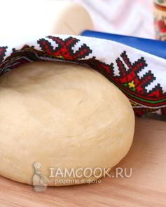 Тесто для вареников на сметане