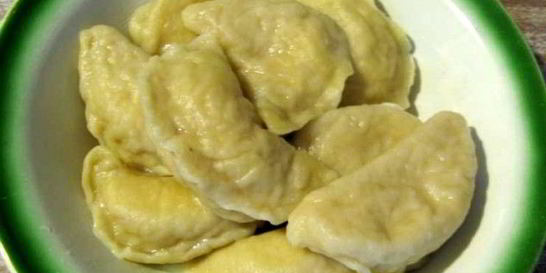 Вареники на кефире