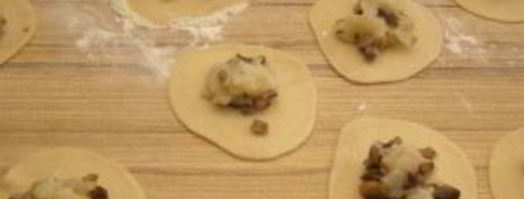 вареники на молоке с картошкой. Шаг 3