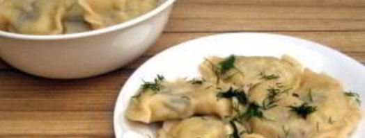 вареники на молоке с картошкой. Шаг 4