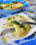 Вареники на пару в пароварке