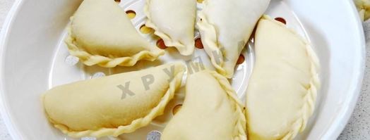 вареники на пару в пароварке. Шаг 15