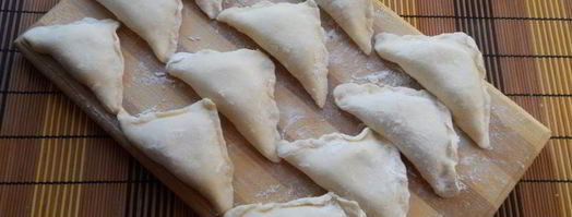 вареники по-подольски с куриным фаршем. Шаг 6