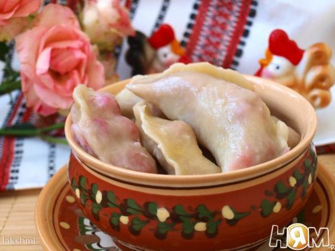 Рецепт вареников постных с вишней из заварного теста