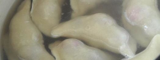 вареники постные с вишней из заварного теста. Шаг 5