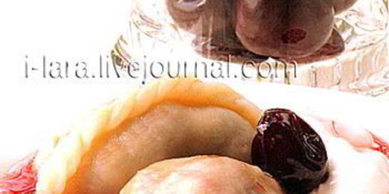 Вареники с черешней