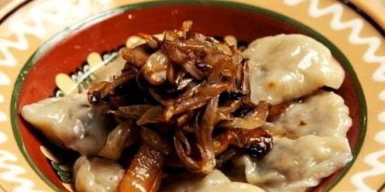 Вареники с фасолью